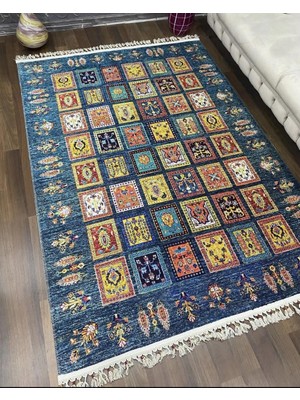 Tuğra Halı Şal 10640 Fırsat Etnik Desenli Modern Kilim