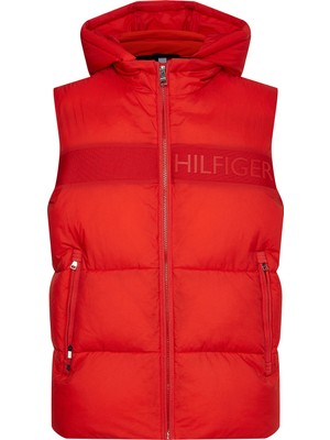 Tommy Hilfiger Kırmızı Erkek Yelek MW0MW27680XNJ