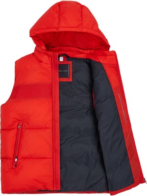 Tommy Hilfiger Kırmızı Erkek Yelek MW0MW27680XNJ