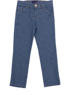 U.S. Polo Assn. Normal Bel Mavi Erkek Çocuk Denim Pantolon Kobekıds