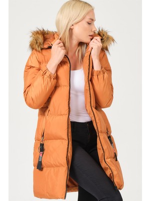 Dewberry Z6705 Dewberry Bayan Mont-Açık Camel