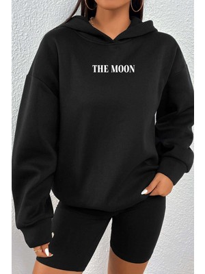 Trendypassion Unisex The Moon Baskılı Sweatshirt