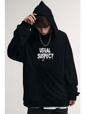 Trendypassion Unisex Usual Suspect Sırt Baskılı Sweatshirt