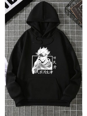 Trendypassion Unisex Jujutsu Kaisen Baskılı Sweatshirt