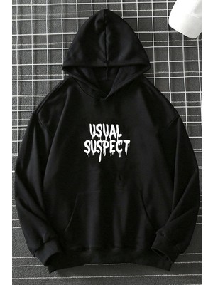 Trendypassion Unisex Suspect Baskılı Sweatshirt