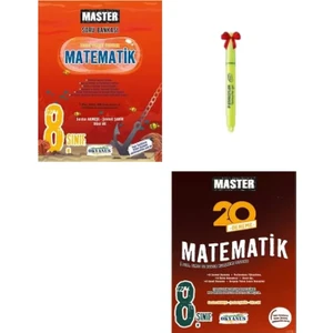Okyanus Yayınları LGS 8. Sınıf Master Matematik Soru Bankası ve Master Matematik Deneme