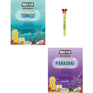 Okyanus Yayınları LGS 8. Sınıf Master Türkçe ve Paragraf Soru Bankası