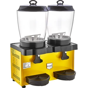 Royal Mini Çiftli Şerbet ve Ayran Soğutucu 11+11 Lt - ST35