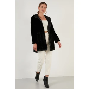 Çift Taraflı Regular Fit Içi Suni Kürklü Cepli Mont Bayan Mont 6238067