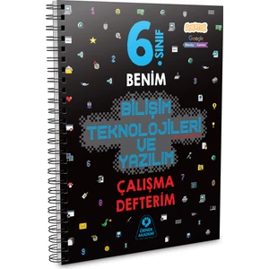 Örnek Akademi Yayınları 6. Sınıf Benim Bilişim Teknolojileri ve Yazılım Çalışma Defterim
