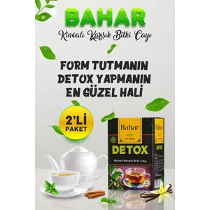 Bahar Bitkisel Kinoalı Detox Karışık Bitki Çayı 2 x 30'lu