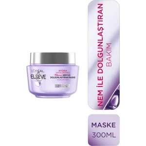 L'oréal Paris Elseve Hydra [hyaluronic] 72 Saat Nem ile Dolgunlaştıran Maske 300ML