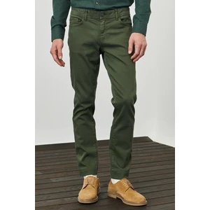 ALTINYILDIZ CLASSICS Erkek Haki 360 Derece Her Yöne Esneyen Rahat Slim Fit Dar Kesim Pantolon