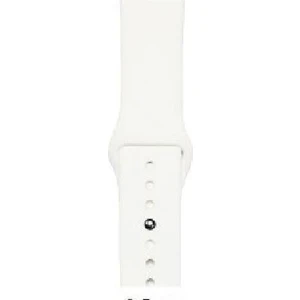 Galaxy Active 2 40 mm Için Markacase Silikon Kordon Beyaz