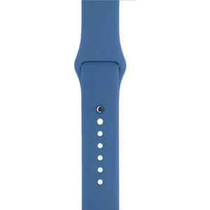 Galaxy Active 2 40 mm Için Markacase Silikon Kordon Royal Mavi