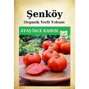 Yerli Ayaş Domates Tohumu Doğal Ata Domates Tohumu Pakette 100 Tohum + Sebze Tohumu Hediyeli