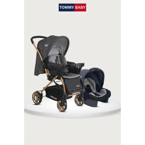 TB-980 Gold Travel Seyahat Sistem Çift Yönlü Bebek Arabası Puset