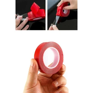 Çift Taraflı Silikonlu Akrilik Süper Güçlü Montaj Bandı 18 mm x 2 mt