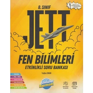 Ünlüler Karması 8. Sınıf Fen Bilimleri Jett Etkinlikli Soru Bankası