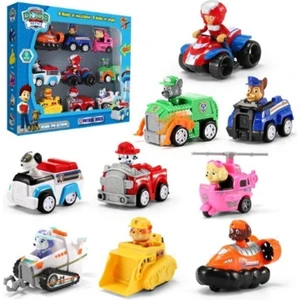 Tuka Shopping Paw Patrol Eğitici Yeni Sezon Araba Köpekler 9 Lu Figür Araçları Paw Patrol