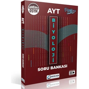 Oksijen Yayınları AYT Biyoloji Soru Bankası 0822