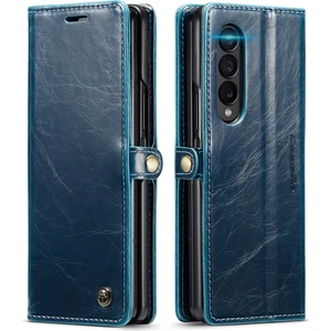 Retro Tarzı Cüzdan Kılıf Samsung Galaxy Z Fold4 ile Uyumlu
