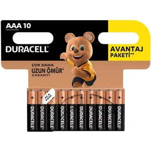 AAA İnce Kalem Pil 10'lu