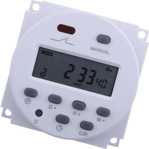 CN101 Ac 220V 16A Dijital LCD Güç Programlanabilir Zamanlayıcı Zaman Anahtarı Rölesi