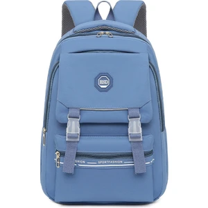 Just Casual Yeni Moda Büyük Sırt Çantası 15.6 Inç Su Geçirmez Ortaokul Öğrencisi Okul Çantası Rahat Moda Sırt Çantası (Yurt Dışından)