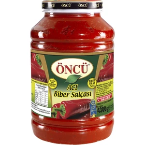 Biber Salçası Acı Pet 4,3 kg