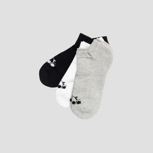 3 Pack Ankle Socks M Siyah Beyaz Gri Erkek 3lü Çorap - D202532-975