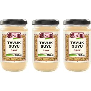 Tavuk  Suyu Sade 320 ml 3'lü