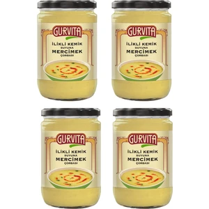 Ilikli Kemik Suyuna Mercimek Çorbası 660 ml 4'lü