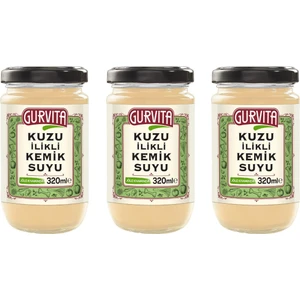 Kuzu Ilikli Kemik Suyu 320 ml 3'lü