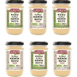 Ilikli Kemik Suyu 3AD Dana SADE+3AD Kuzu 320 ml 6'lı