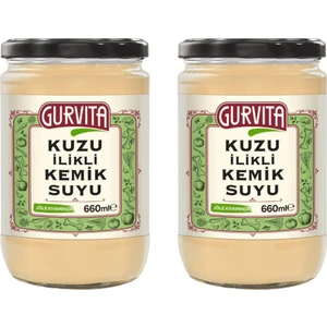 Kuzu Ilikli Kemik Suyu 660 ml 2'li