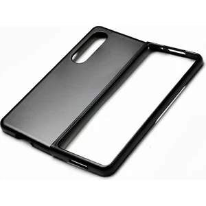 Galaxy Z Fold4 5g Deri Telefon Kılıfı - Şeffaf (Yurt Dışından)