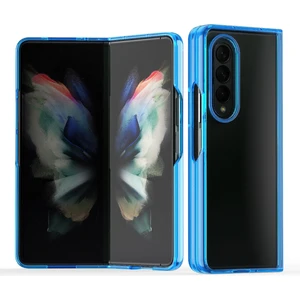 Samsung Galaxy Z Fold4 Şeffaf Için Akrilik + Tpu Kılıfı (Yurt Dışından)