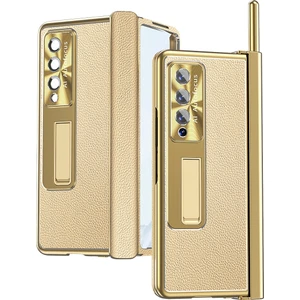 Galaxy Z Fold4 Silikon Telefon Kılıfı - Beyaz (Yurt Dışından)