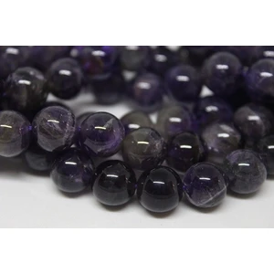 Ametist Taşı  Koyu Renk Dizi 10MM