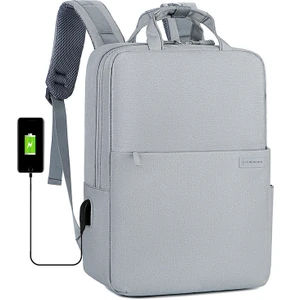 Büyük Kapasiteli Su Geçirmez Bagaj Iş Genç Yüksek Okul Koleji Öğrenci Bilgisayar Unisex 14 Uyuyor Için 15.6 Inç Laptop ve Dizüstü-Siyah Sırt Çantası (Yurt Dışından)