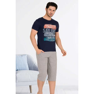Berland 3833 Erkek Kapri Pijama Takım Larcivet - L