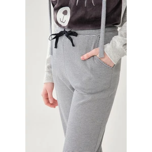 Lacivert Pijama Alt