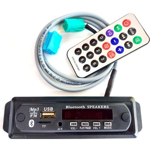 Renault Megane-Clio-Kangoo  Mikrofonlu Bluetooth USB Mp3 Çalar 12V
