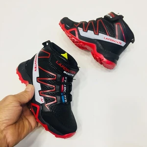 Çocuk Cırtlı Spor Model Renkli Kaymaz Taban  Bot