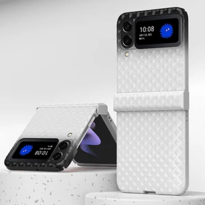 Zshskj Samsung Galaxy Z Flip3 5g  Için Gradyan Telefon Kılıfı - Gümüş (Yurt Dışından)