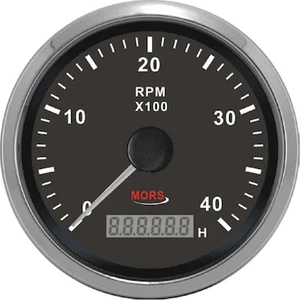 Devir Göstergesi Siyah 12-24V 4000RPM