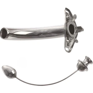 Kaliteli Medikal Gümüş Trakeostomi Kanülü Endostall 8/12mm