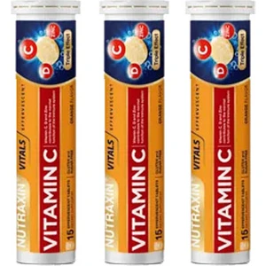 Efervesan Vitamin C-D-Zinc 15 Tablet 3'Lü Paket