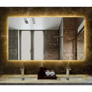 Dnr-Mirror65 x 90 cm Günışığı Ledli Dikdörtgen Banyo Aynası Tuvalet Aynası